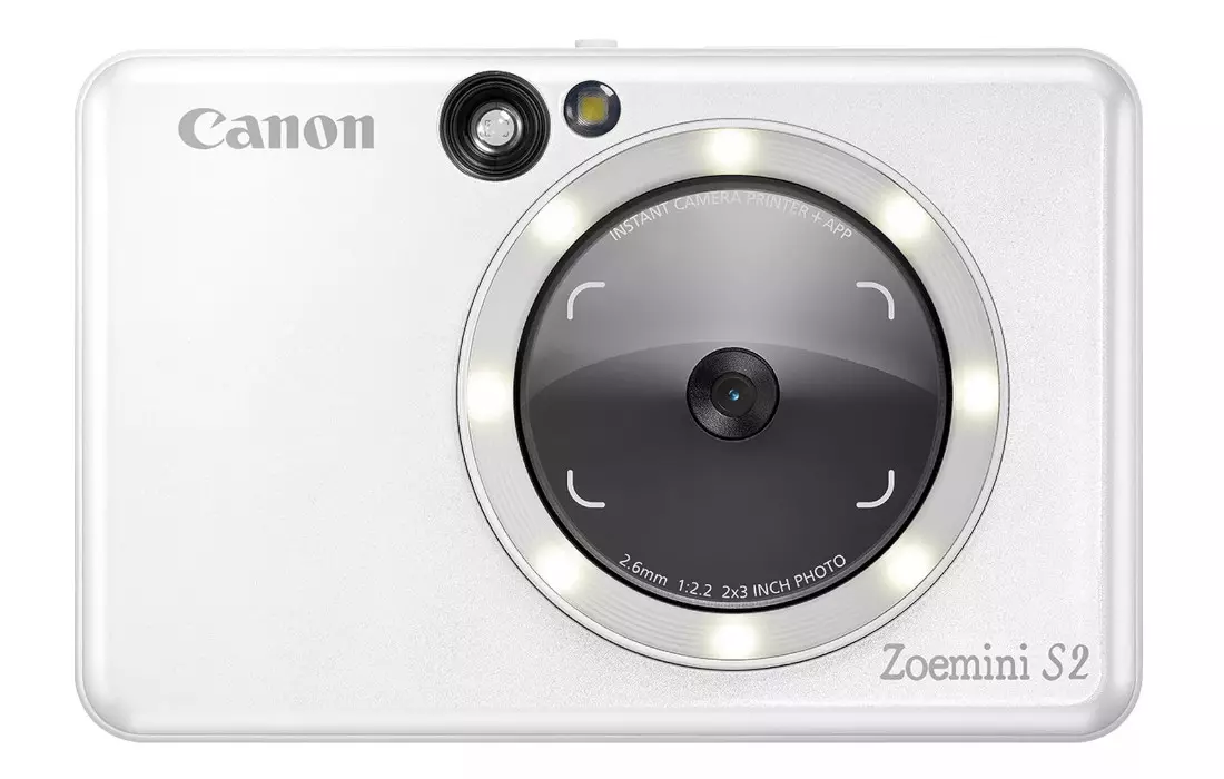 Aparat natychmiastowy z funkcją drukowania Canon Zoemini S2 Biały